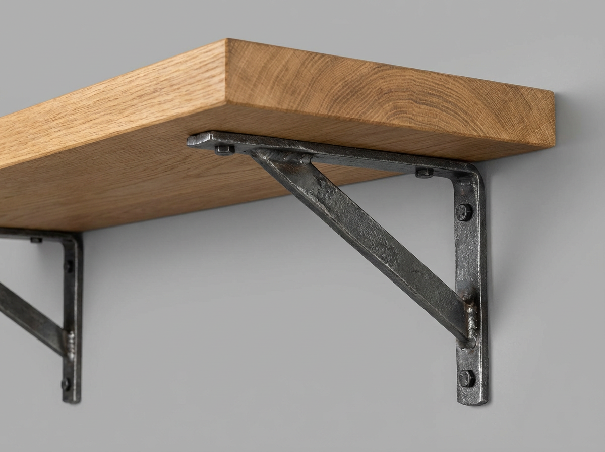 Metal Bracket Shelf System